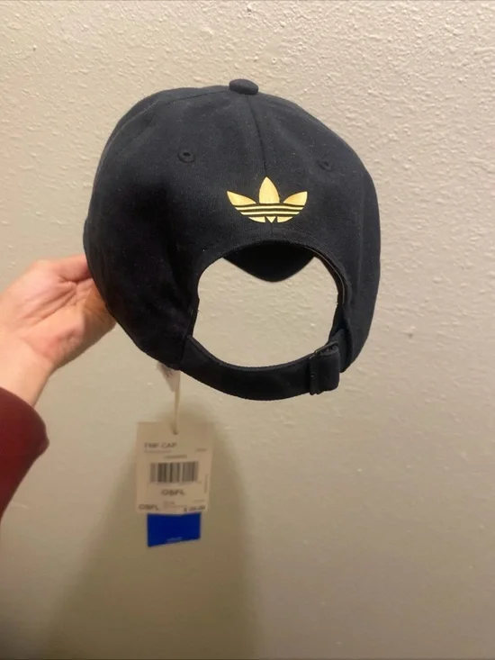 Adidas Mexico 2025 “Mexico de Oro” Style Cap Black/Gold Adjustable OSFL - Picture 5 of 9